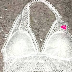 NWT laced bralette.